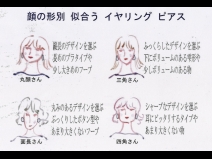 K14WGダイヤモンドピアリング