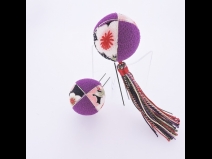 ちりめん玉5点セット　紫