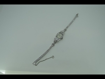 ハミルトン Pt900無垢ダイヤモンドウオッチ（アンティ－ク）