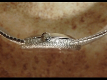 LONGINES　K18ﾎﾜｲﾄｺﾞｰﾙﾄﾞ時計　　（USED)