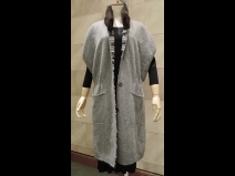 ウィ－ゼルミンク・リス・100％カシミアリバ－シブルベスト