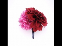 ポンポンマム花下がりクリップフラワ－コ－ム