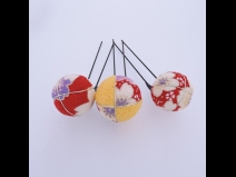 ちりめん玉5点セット  イエロ－