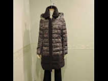 FOXダウン＆ウールコート（90cm丈）