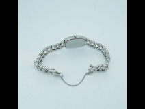H&Co Pt950 レディース時計　ダイヤ　　（USED)