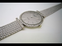 ロンジンK18WGダイヤモンドウオッチ（USED/クオ－ツ）