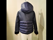 ム－トンダウンフ－ド付ジャケット