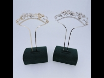 パール付金属かんざし　シルバー