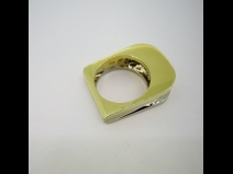 K18タンザナイトダイヤモンドリング