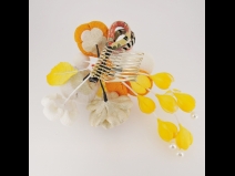 つまみ細工フラワ－コ－ム＆ミニフラワーセット　