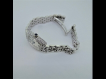 フランクミュ－ラ－K18WGダイヤモンドウオッチ（USED)