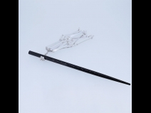 ビラさがり付　黒箸