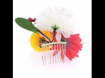 ビラカン付フラワ－コ－ム　赤