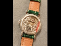 WALTHAM　Pt950ﾀﾞｲﾔﾓﾝﾄﾞ時計(ｽｹﾙﾄﾝﾀｲﾌﾟ)　（USED)　