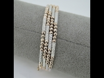 K18WGPG磁石入ネックレス　     （全長70cm）