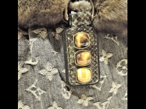 ルイヴィトントラベ－ズデニムチンチラト－トバッグ　（USED/未使用品）