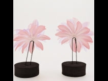 ミニフラワー　Ｕピン×２本