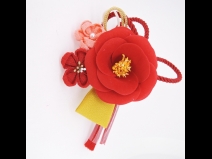 フラワ－コ－ム＆ミニフラワ－2点セット　赤