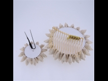 つまみ細工コ－ム＆ミニＵピンセット　オフホワイト