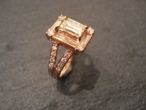 K18ﾋﾟﾝｸｺﾞｰﾙﾄﾞ・ﾀﾞｲﾔﾓﾝﾄﾞﾘﾝｸﾞ