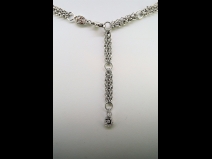 K18WGダイヤモンドネックレス