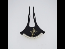 パ－ル付かんざし蒔絵