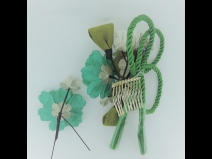 フラワ－コ－ム＆ミニフラワ－2点セット