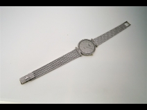 ロンジンK18WGダイヤモンドウオッチ（USED/クオ－ツ）