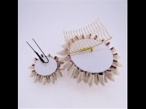 つまみ細工コ－ム＆ミニＵピンセット　赤