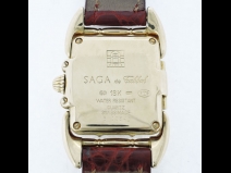 k18YG　タバーダイヤベゼル時計　　（USED)