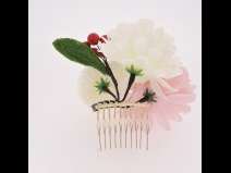 ビラカン付フラワ－コ－ム　ピンク
