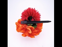 ポンポンマム花下がりクリップフラワ－コ－ム