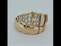 K18PGダイヤモンドリング