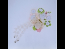 ふじさがりフラワ－コ－ム　ホワイト/グリ－ン