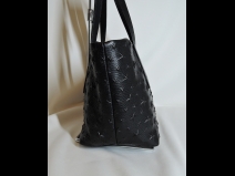 ジミ－チュウSARASトートバッグ　ブラック（美品）