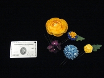 古典つまみ花かんざし　