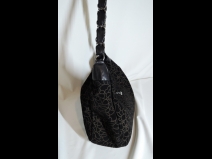 シャネルカメリアスエ－ドレザ－ワンショルダ－バッグ　（美品）