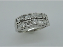 PT900ﾀﾞｲﾔﾃﾞｻﾞｲﾝリング　（D1.40ct）