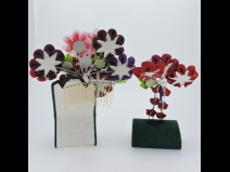 15010  つまみ花　コーム＆Uピン２点セット