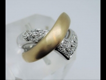 K18WGPGダイヤモンド（0.25ct）リング