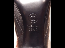 シャネル　マトラッセショートブーツ　　 (USED)