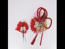 フラワ－コ－ム＆ミニフラワ－2点セット　赤