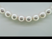 和珠真珠ネックレス（8.0～8.5mm）