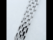 K18WG無垢ダイヤモンド時計　　