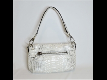 ANYA HINDMARCHラメパイソン2WYショルダ－バッグ（USED/新品同様）