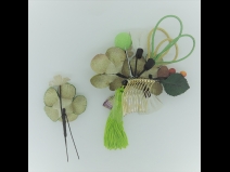 フラワーコーム＆ミニフラワー2点セット