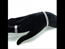 K18WG形状記憶リング（サイズフリ－＃5～＃20）