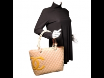 シャネル　カンボンラインカーフ    (USED)