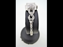 ティファニ－　PTダイヤモンドウオッチ（アンティ－ク）