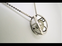 PTダイヤモンド（1.003ct　LBY　SI1）ペンダントネックレス